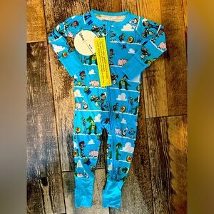 NWT Little Sleepies Disney Toy Story Adventures Zippy Bamboo Size  6/12 mos HTF
